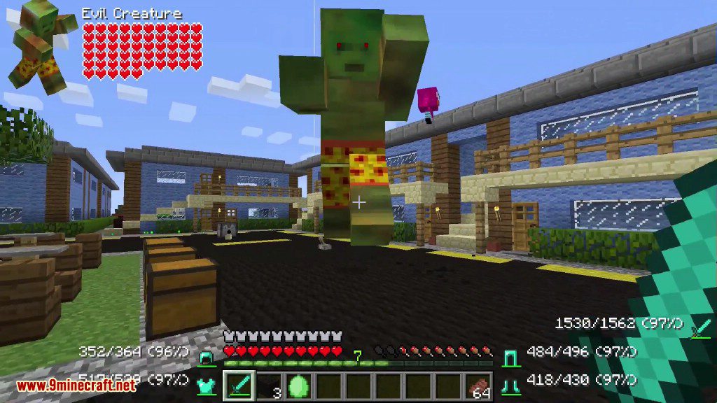 description_5 Más Creeps y Extraños Mod (1.12.2) - Big Baby, Lolipop Man...