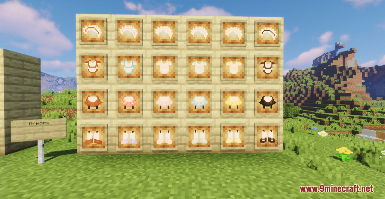 description_5 MaidCraft Resource Pack (1.19.4, 1.19.2, 1.19) - текстурный пакет