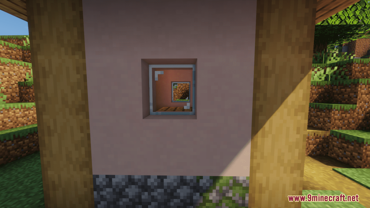 description_8 Better Connected Glass Resource Pack (1.19.4, 1.19.2) - Пакет текстур