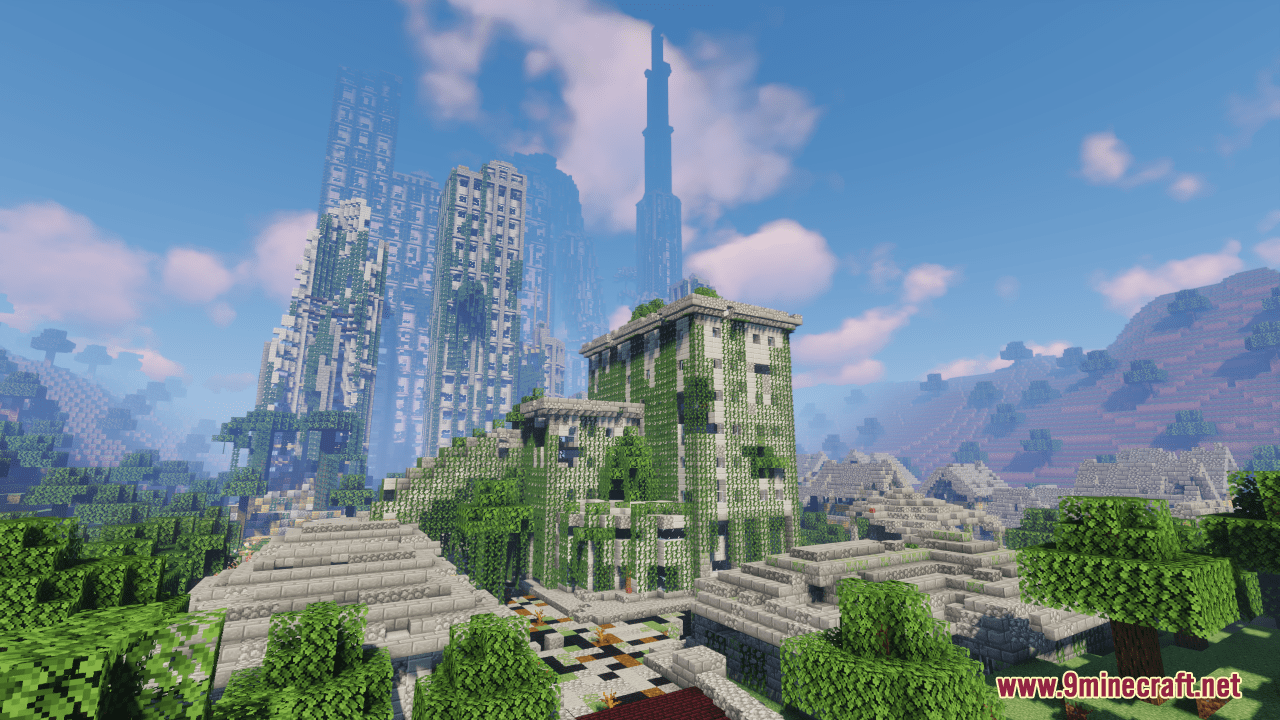 image 2 for Apocalypse City Map (1.20.4) - The Revival of the Apocalypse