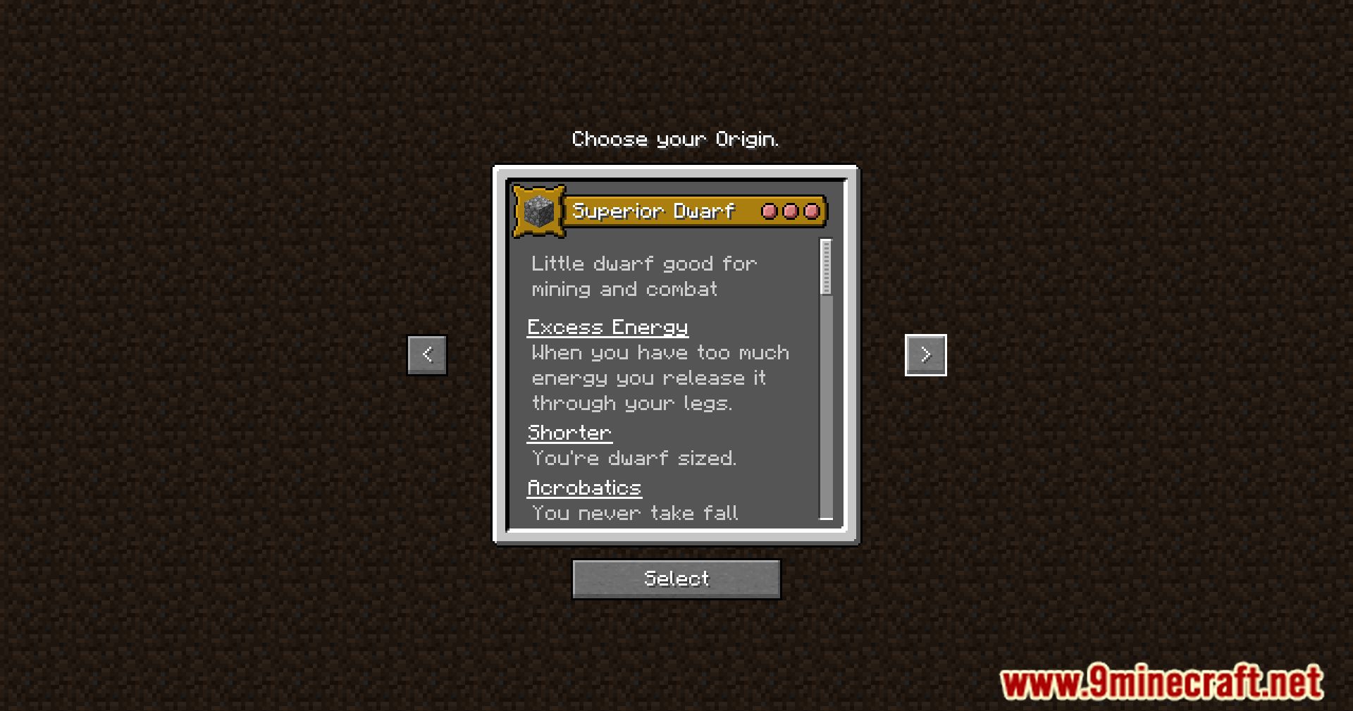 description_5 Magic Origins Mod (1.20.2) - Magic origins and character designs
