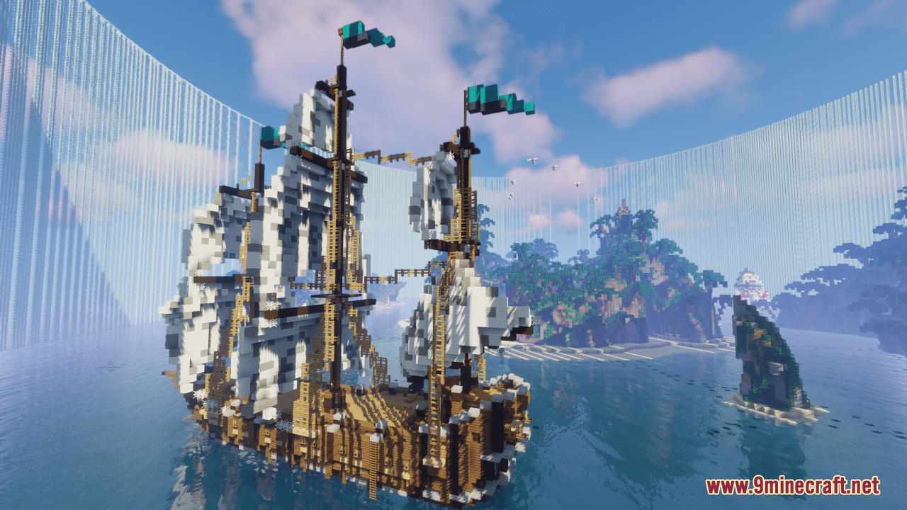 description_4 Карта Breeze Island 2 (1.20.4, 1.19.4) - карта игры на выживание