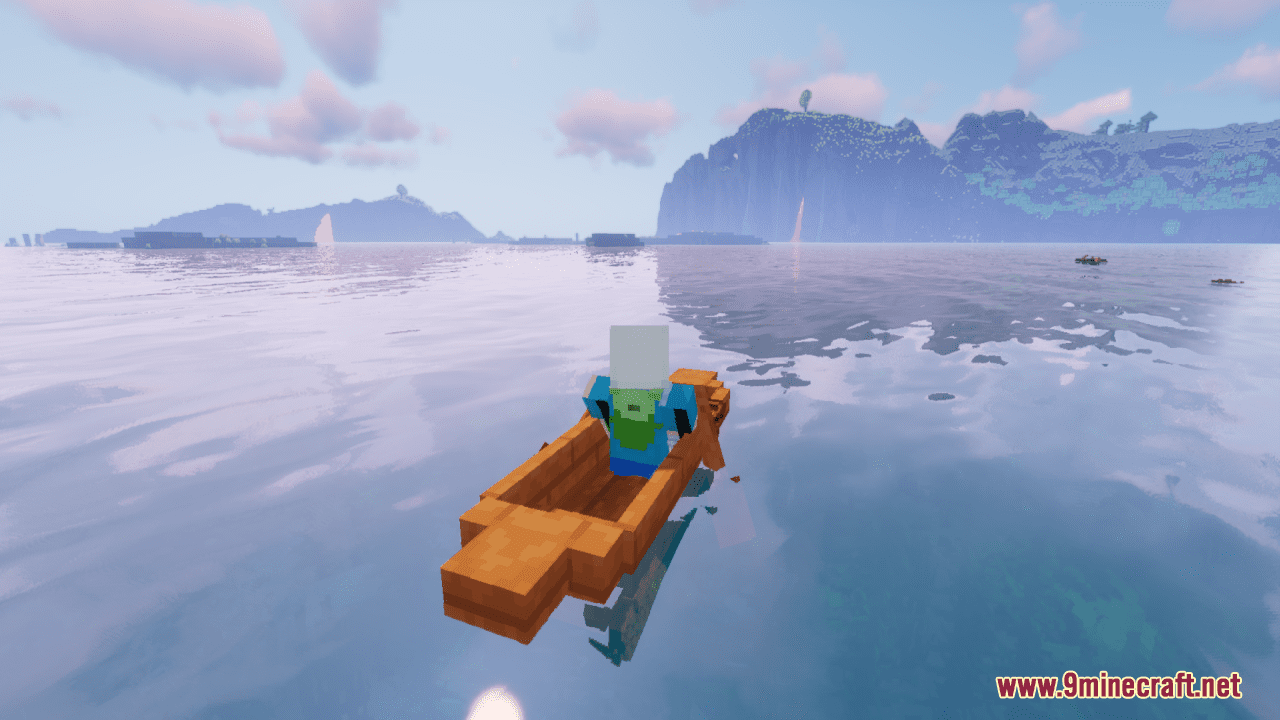description_9 Resource packs for boats and canoes (1.19.4, 1.19.2) - Texture packs