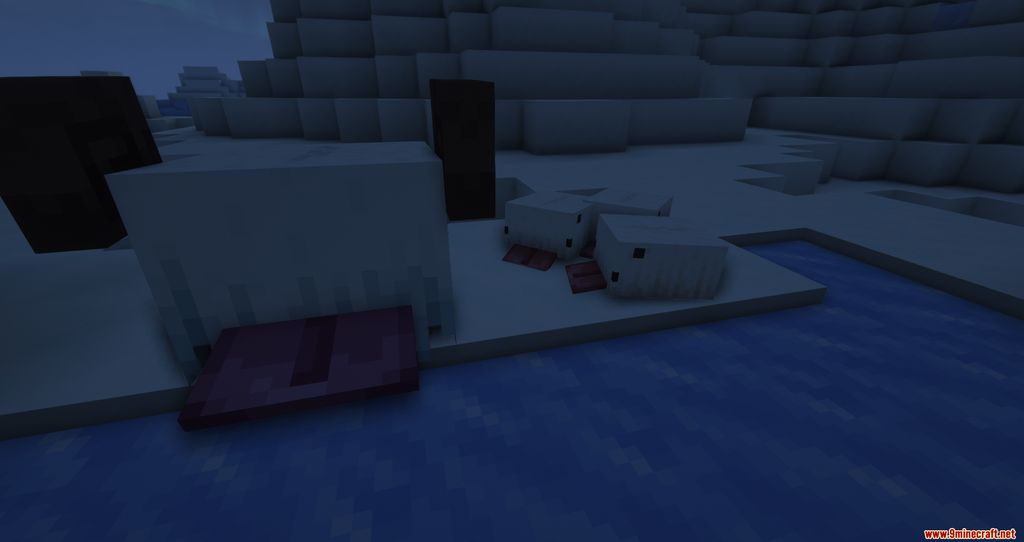 description_1 Mod Snuffles - uma nova multidão para o bioma de neve