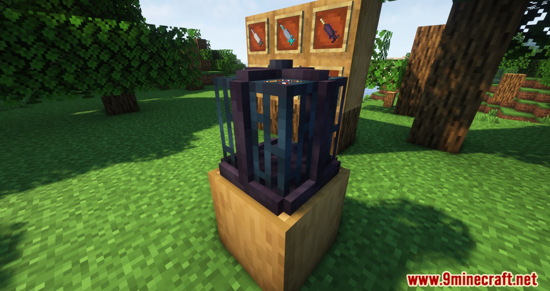 description_16 Мод Caged Mobs (1.20.2) - Заключите в тюрьму всех существ