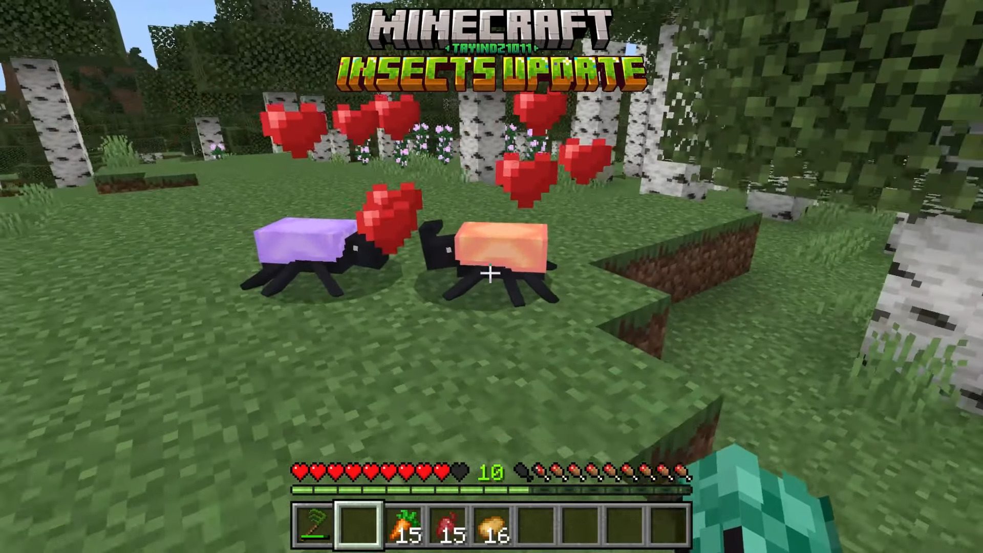 image 14 for Addon Entity Insects (1.20) - MCPE/Bedrock Mod