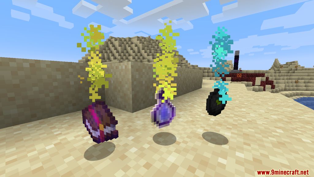 image 3 for Lootbeams Mode (1.20.4) - customizable loot for dropped objects