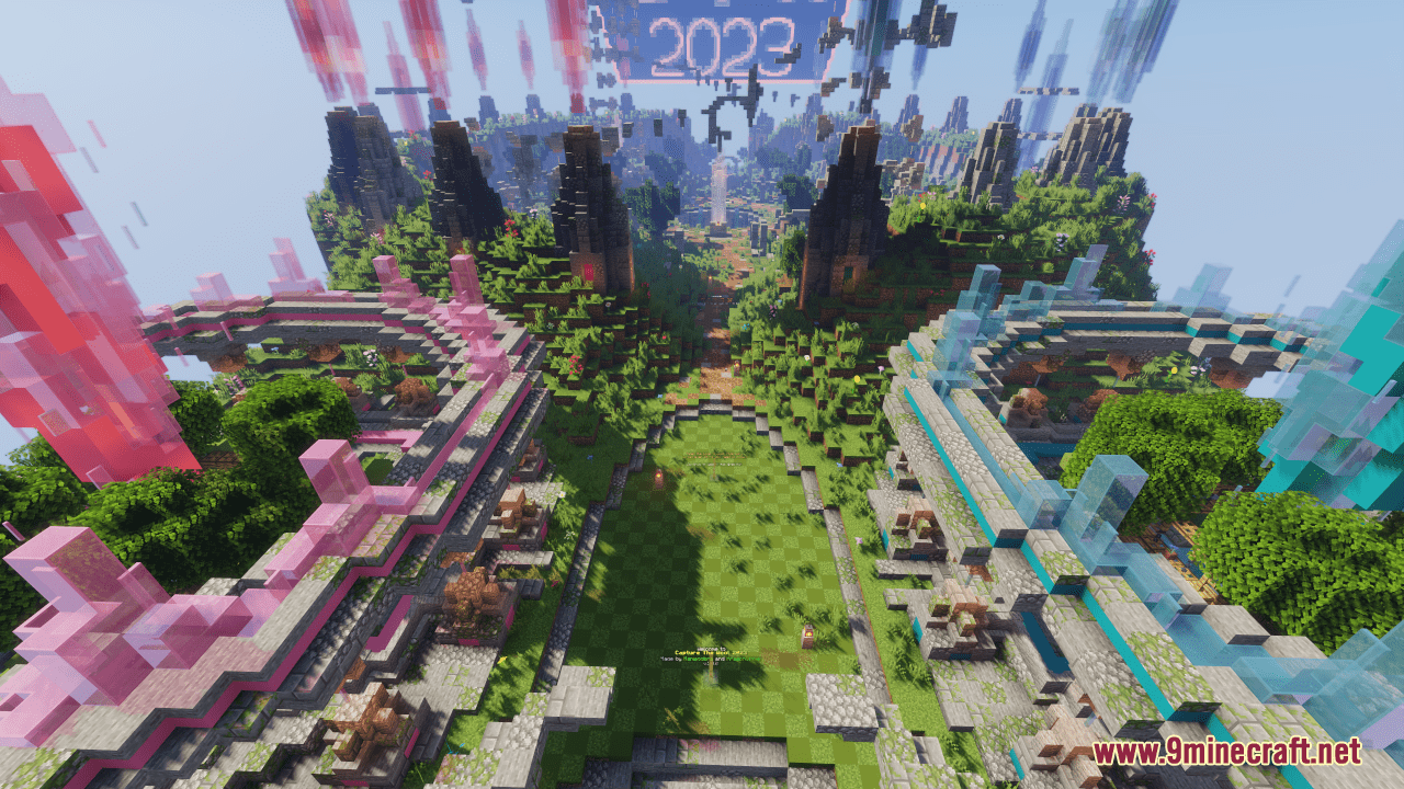 description_1 Capture the Wool 2023 map (1.20.4, 1.19.4) - fun for the whole team