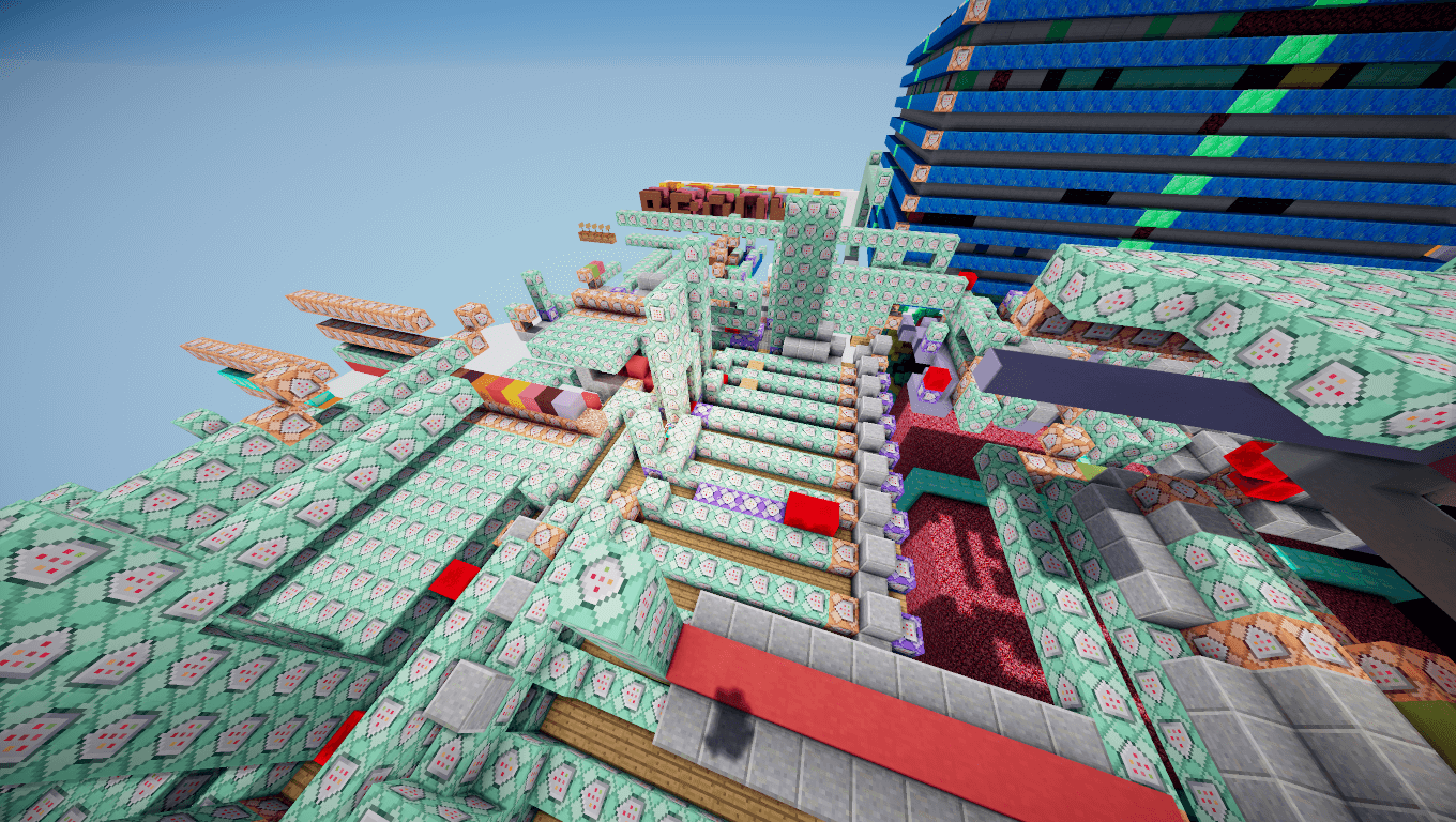 description_2 Color Run | Карта для Minecraft