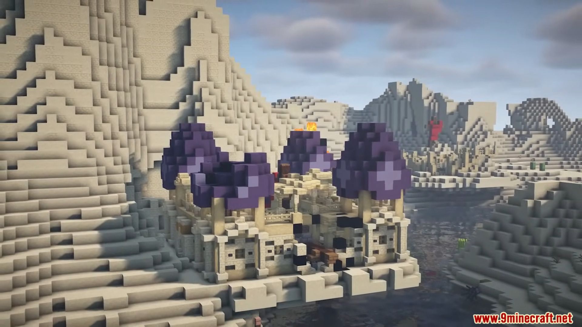 description_5 Unnamed Desert Structures Mod (1.20.4) - unique buildings in vanilla style