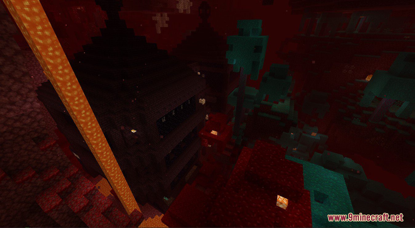 description_2 Impresionante Dungeon Nether Mod - Más estructuras