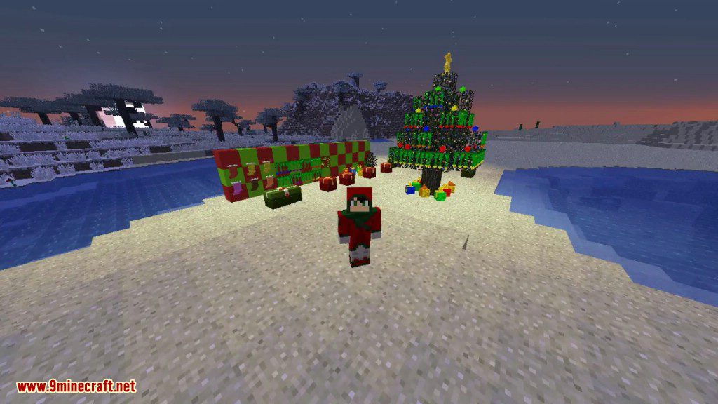 description_8 Christmas Festivity Mod (1.20.2, 1.19.4) – Christmas Furniture, Decorations