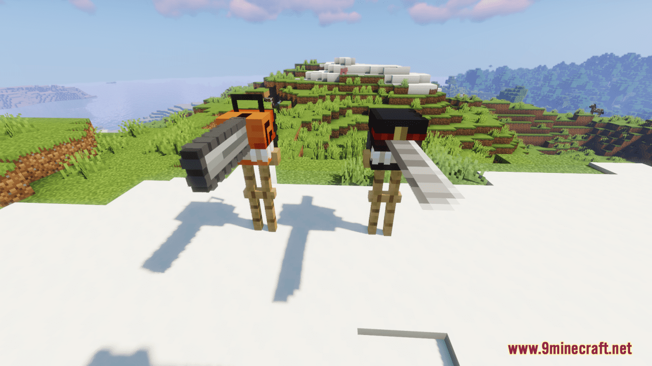 description_11 Chainsaw resource packs (1.19.4, 1.19.2) - Texture packs