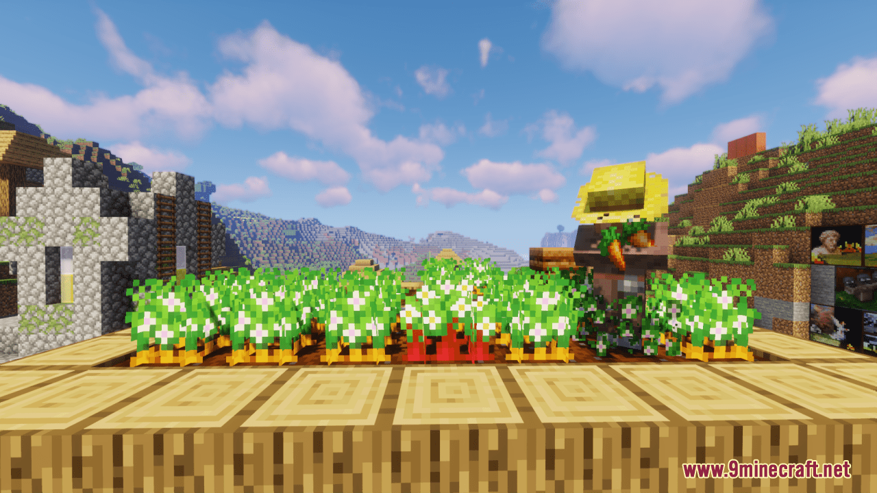 description_3 Twilight's Flowering Crops Resource Pack (1.19.4, 1.19.2) - текстур-пак
