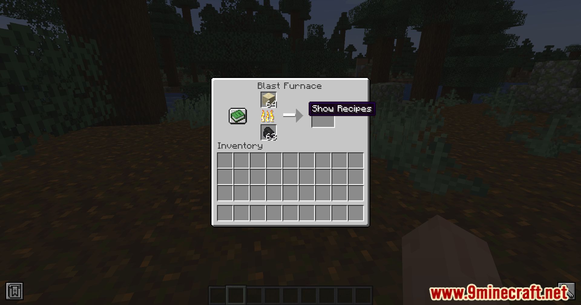 description_4 Fundición de arena en un horno de explosión Mod (1.20) Versión de tela - Acelera la producción de vidrio con una eficiencia realista!