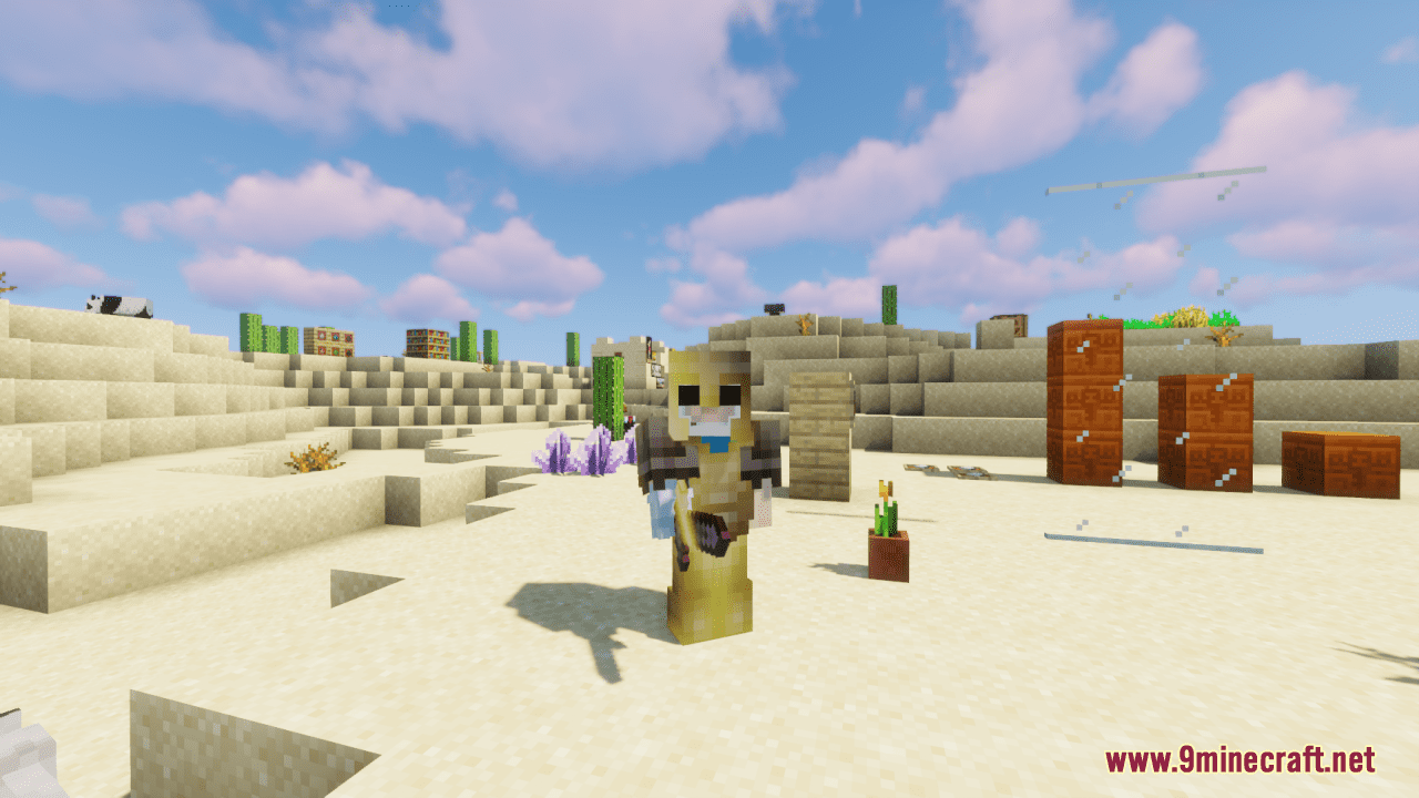 description_7 Spryzeen's Golden Glint Resource Pack (1.19.4, 1.18.2) - текстур-пак