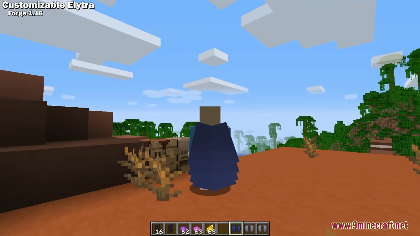 description_5 Mod Personalizable Elytra (1.20.4) - le permite pintar Elytra como armadura de cuero