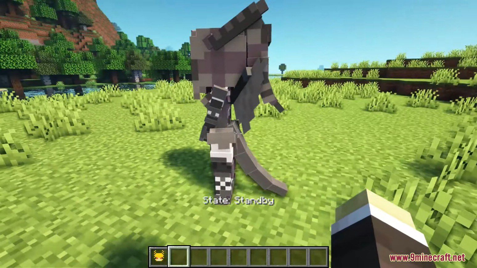 description_2 LovelyRobot Reboot Mod (1.20.1) - A cute girl will protect you