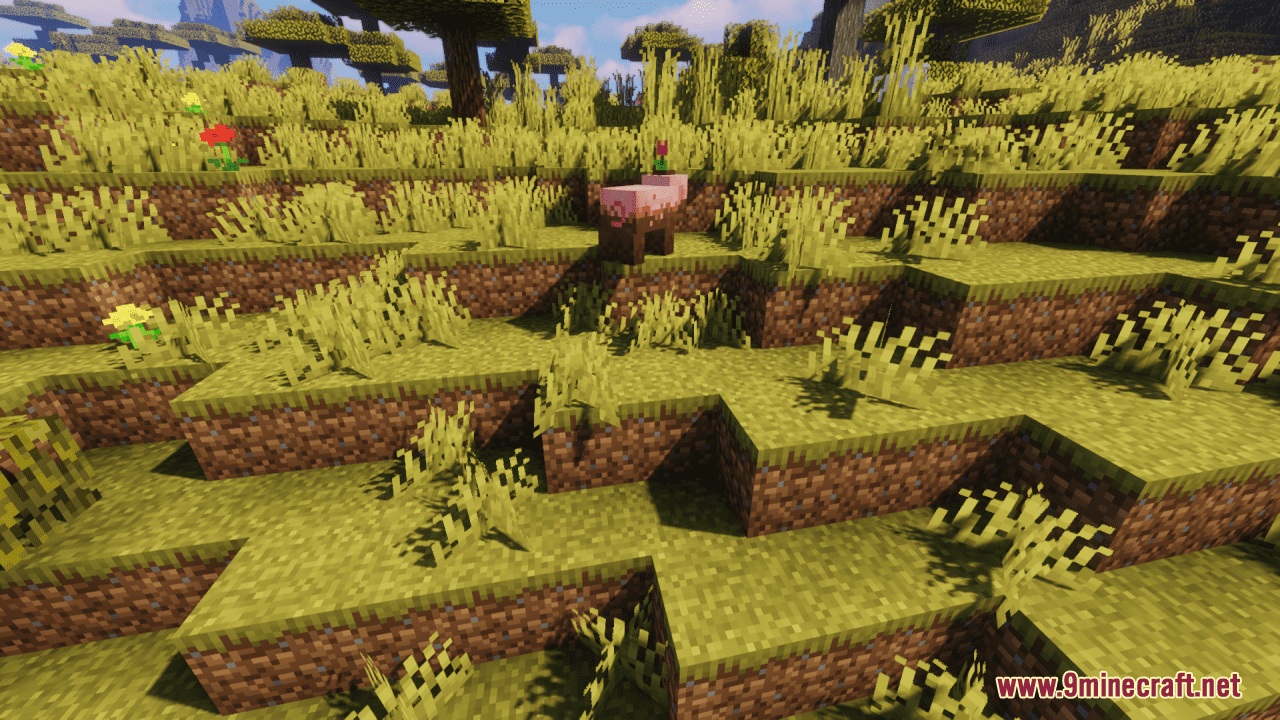 description_10 Muddy Pig Resource Pack (1.19.4, 1.19.2) - текстурный пакет