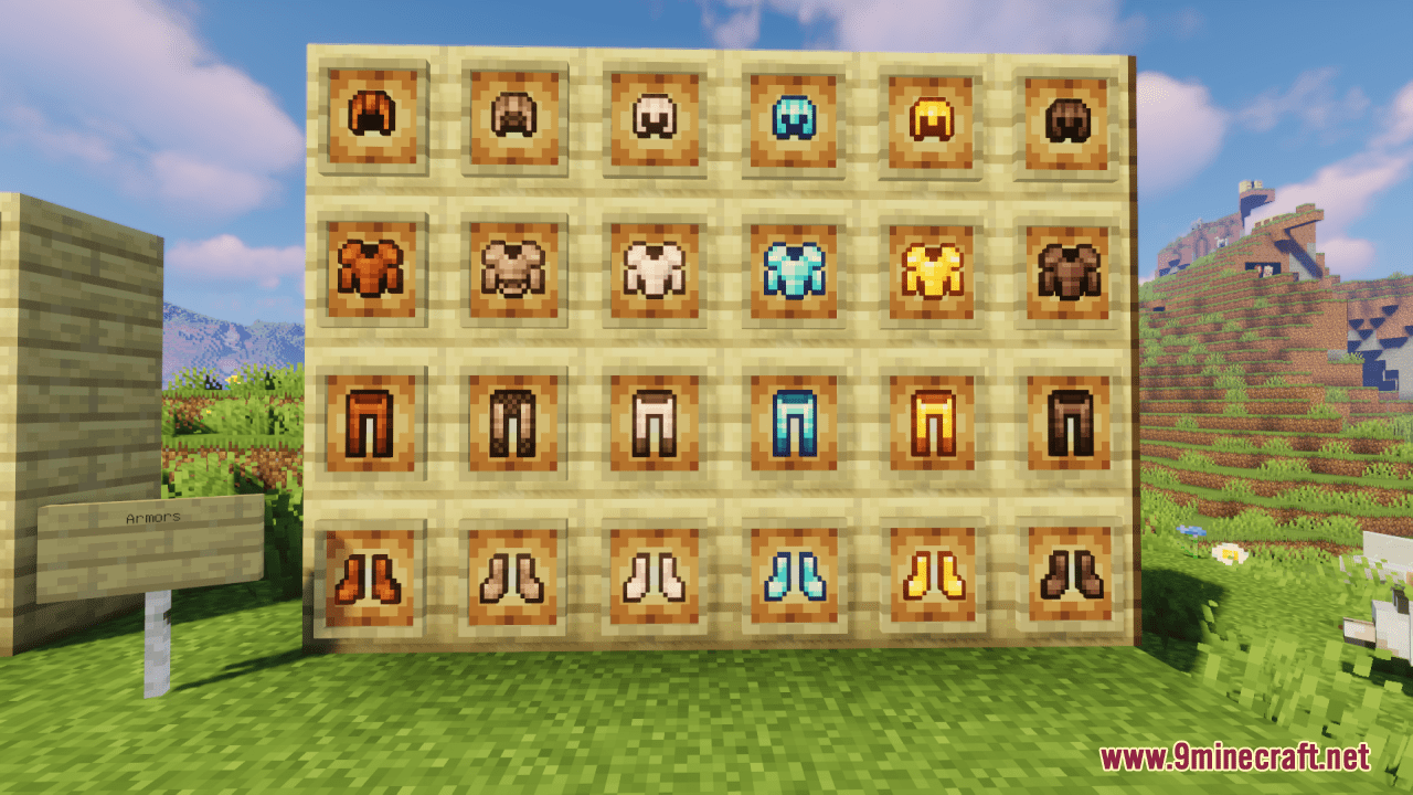 image 7 for NuzFar's Armory Resource Pack (1.20.4) - текстур-пак
