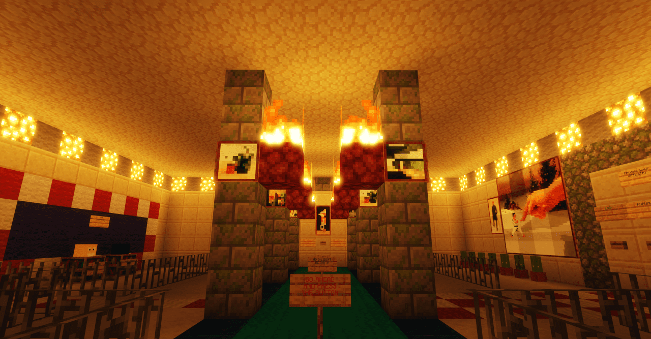 imagem 1 de The Pyramid Adventure | Mapa para Minecraft