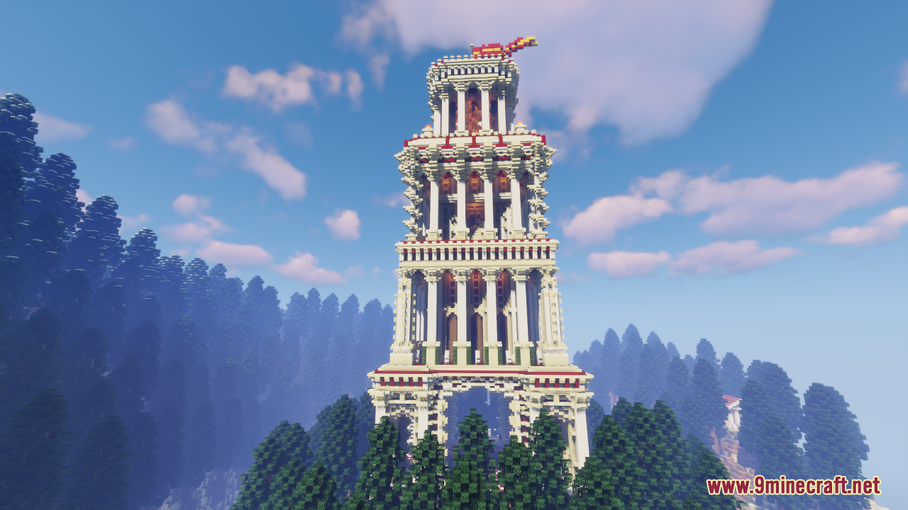 description_2 Roman Lighthouses Map (1.20.4, 1.19.4) - Creating an Epic Rome
