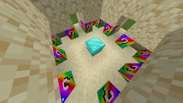 description_5 Rainbow lucky blocks.