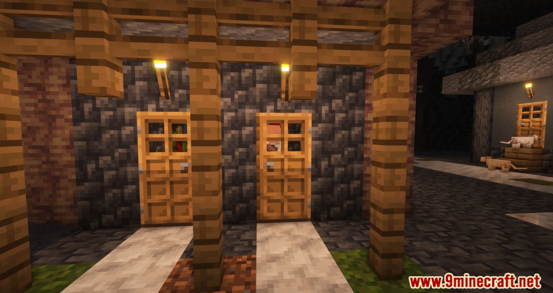 description_6 Underground Villages Mod (1.20.4) - Underground cities