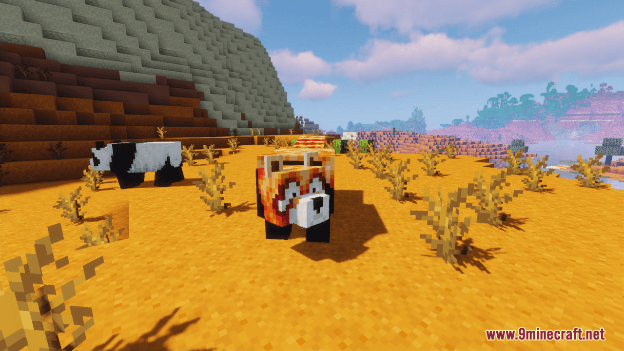 description_9 Puffier Pandas Resource Pack (1.19.4, 1.19.2) - текстурный пакет
