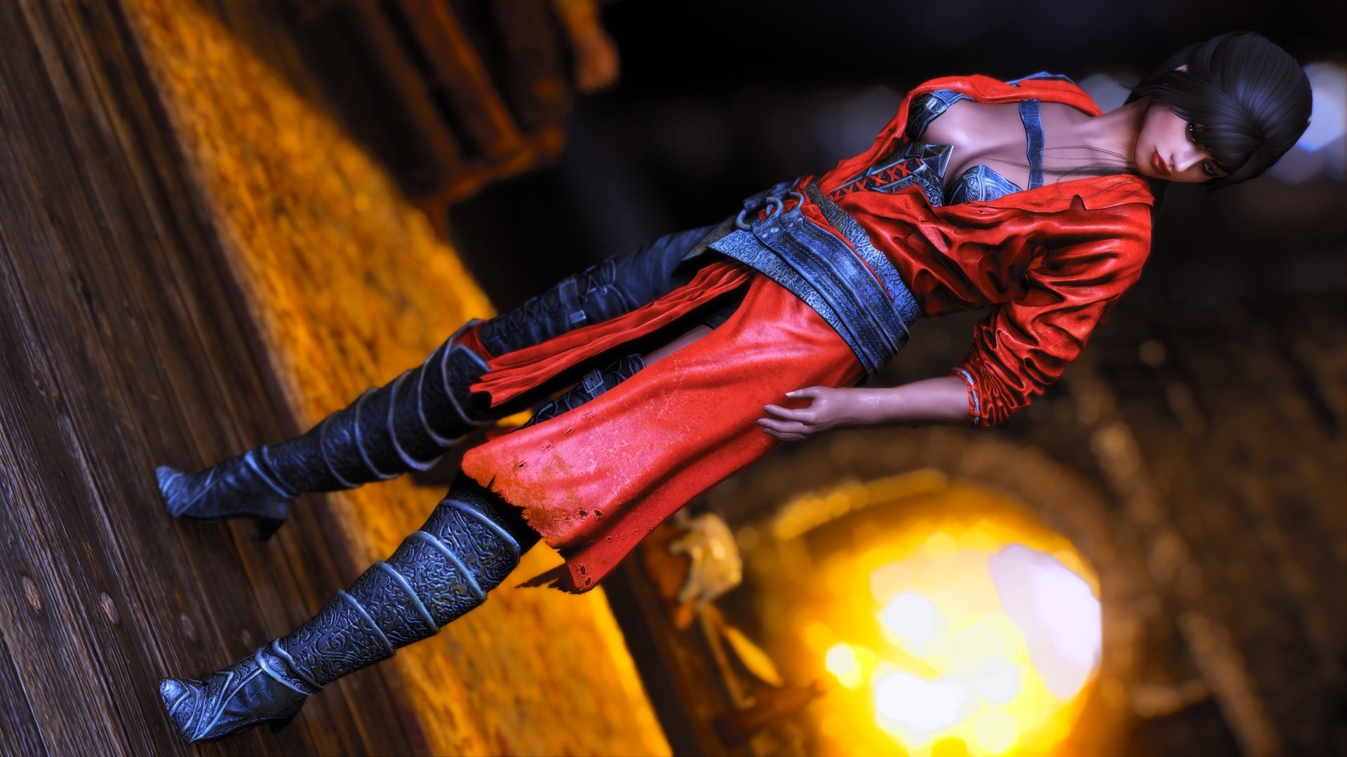 description_7 Доспехи Багровые сумерки (SE) / Crimson Twilight Armor SSE