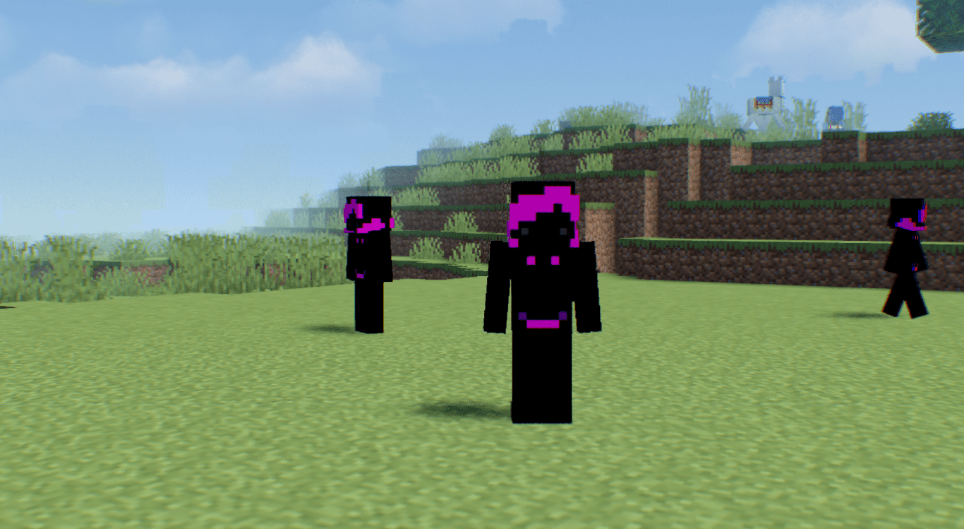 description_6 Fake Player Mod 1.20.2 - player double