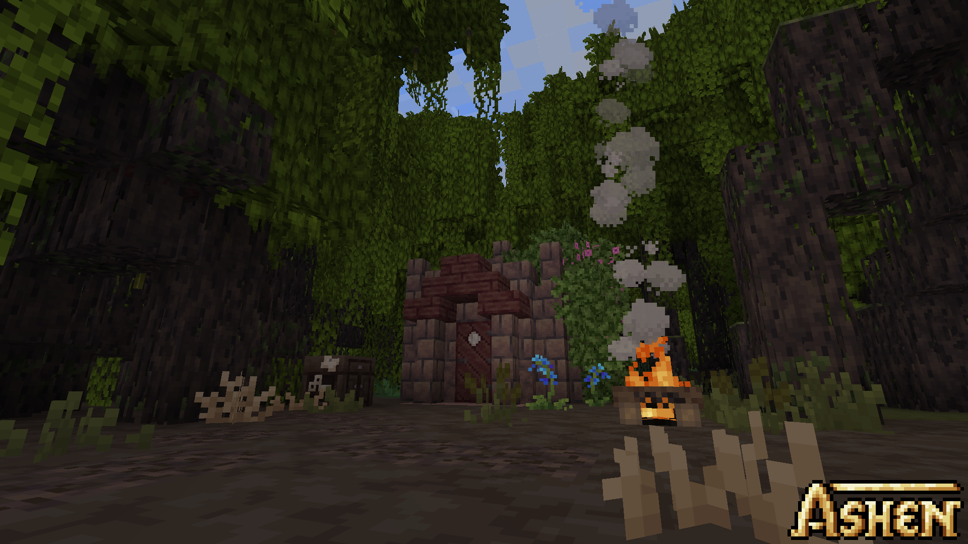 description_0 Ashen 16x для Minecraft