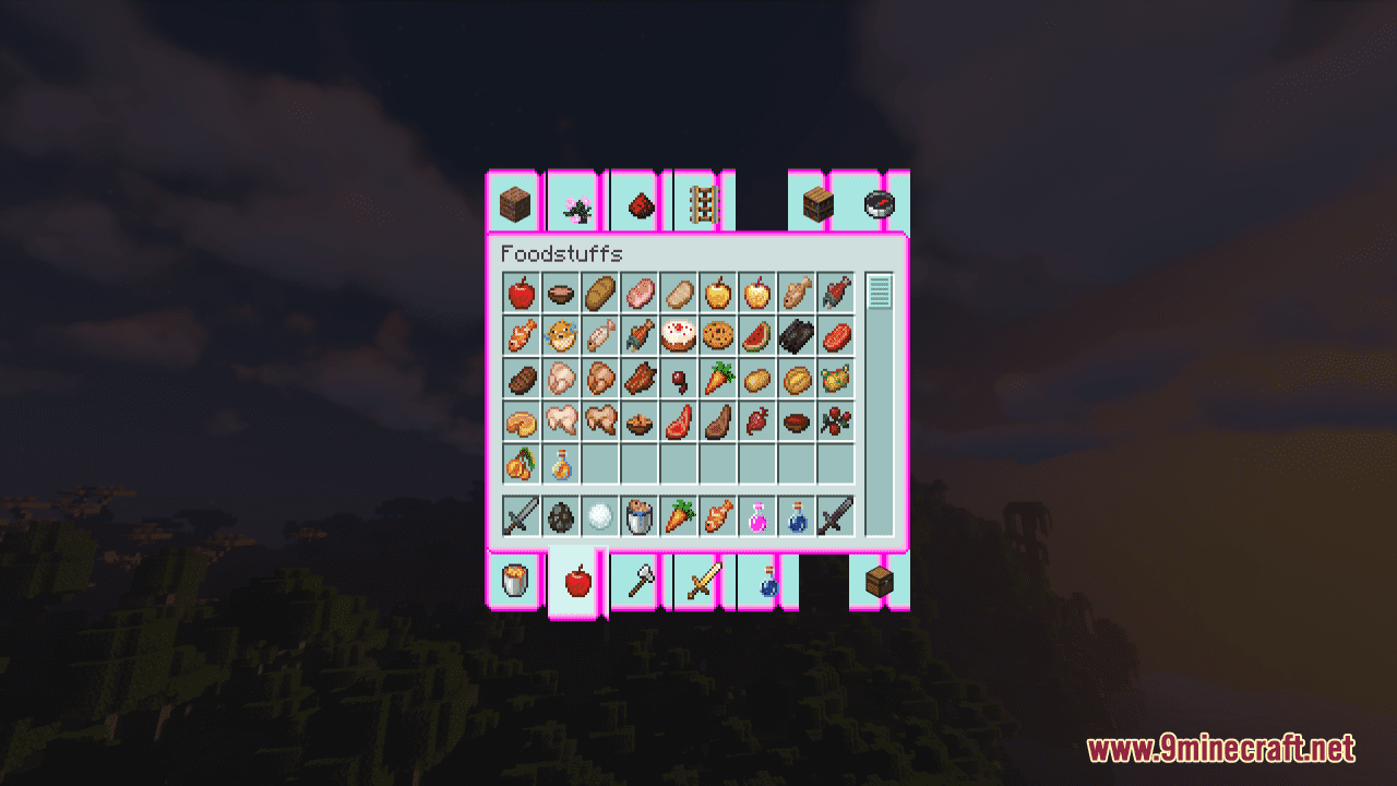 description_4 Kobayashi-sanchi no Maidragon Custom GUI Resource Pack (1.19.4, 1.19.2) - Набор текстур