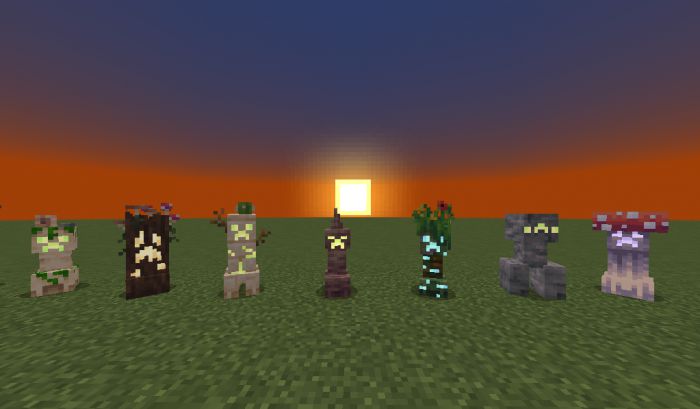 image 1 for Creeper Revision Add-on (1.20) - MCPE/Bedrock Mod