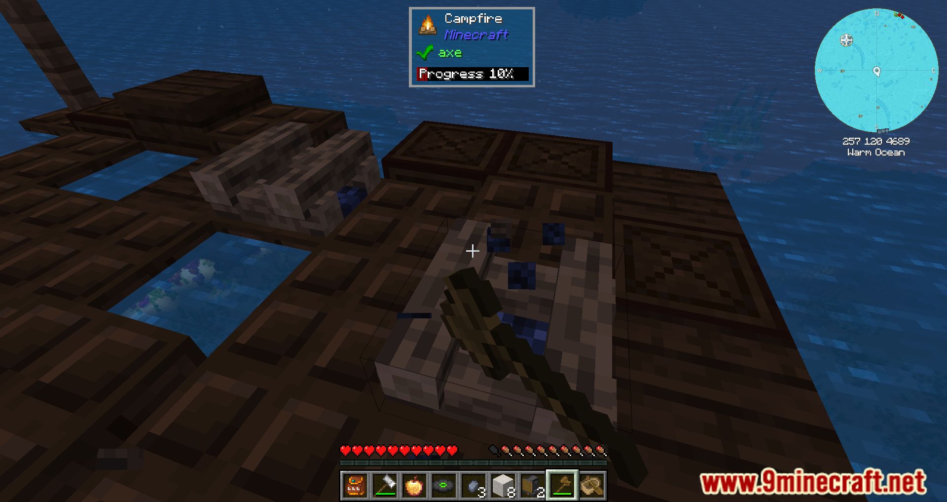 description_15 FTB OceanBlock Modpack (1.16.5) - island based modpack