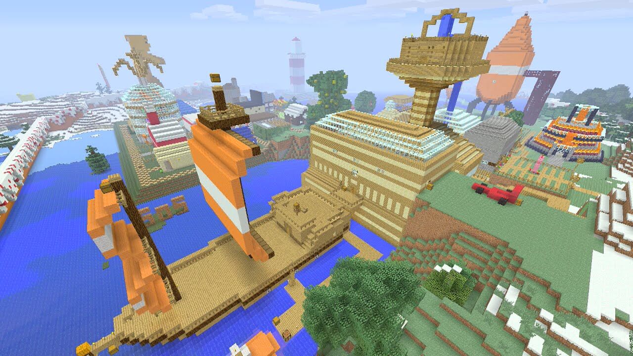 description_0 Stampy World | Карта для Minecraft