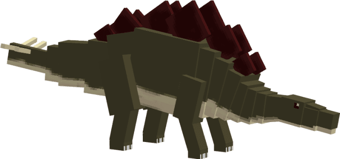 image 2 for Дополнение Dinosaurs Universe (1.20) - MCPE/Bedrock Mod