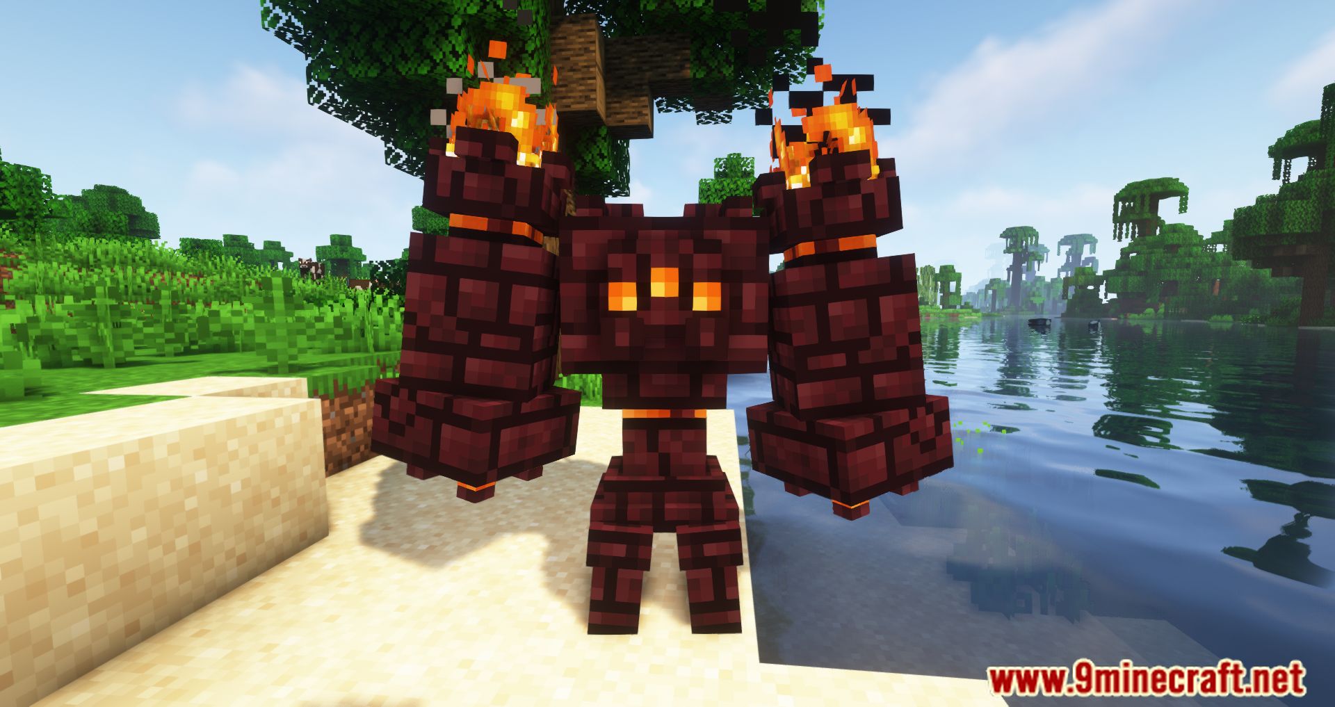 description_11 Hostile Mobs and Girls Mod (1.20.1) - Осторожно, девочки-монстры!