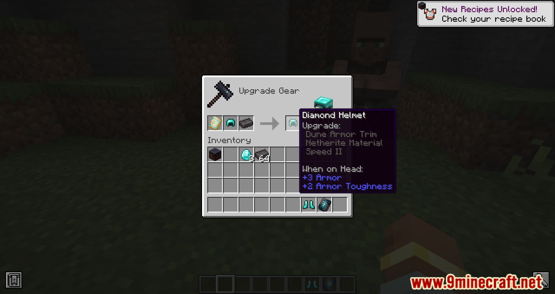 image 3 for Mod TrimsEffects (1.20.5) - armor adjustment for special effects