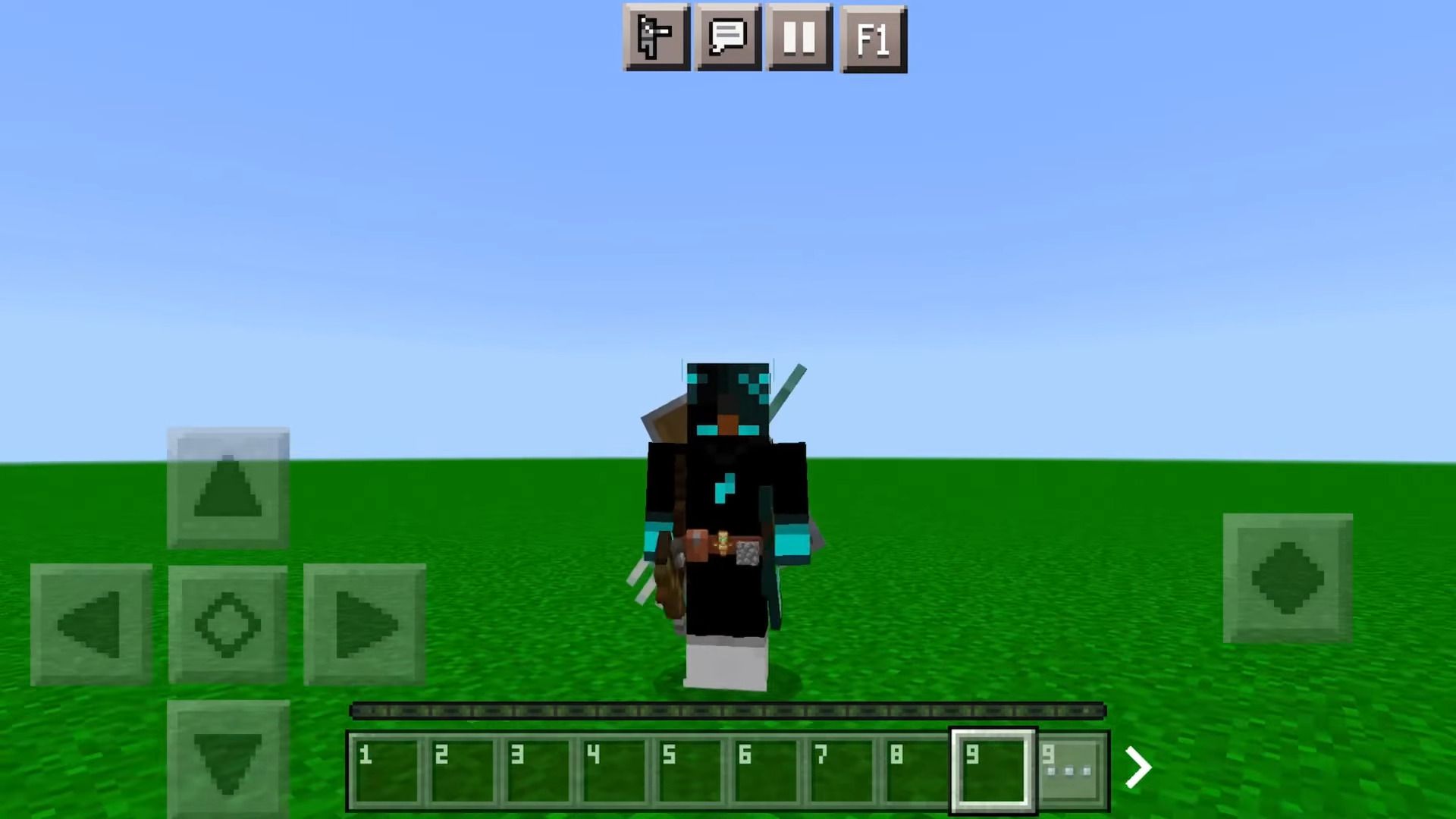 image 3 for Combat Plus Texture Pack (1.20) - belt with tools for MCPE/Bedrock