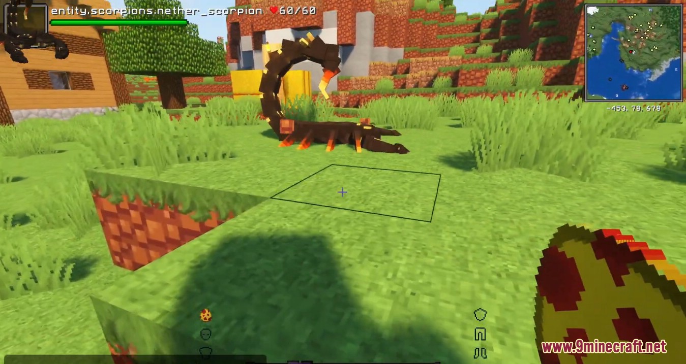 description_5 YDM's Scorpions Mod 1.20.1 - Scorpions have ridiculous health.