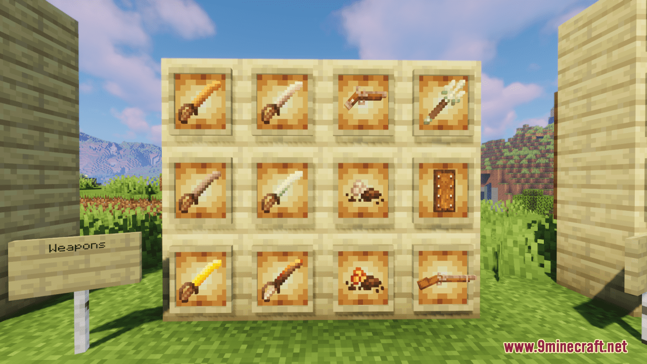 description_9 Kal's Grimdark Pirate Armor & Tools Resource Pack (1.19.4, 1.18.2) - текстур-пак