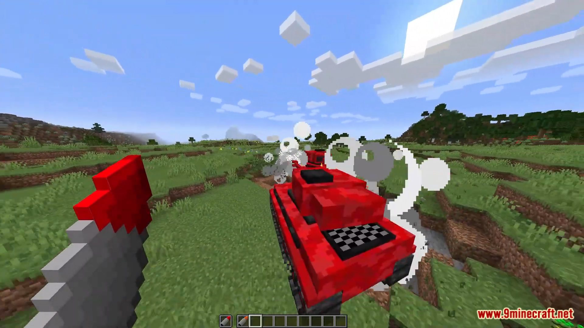 description_8 Tanks Data Pack (1.19.4, 1.19.2) - Управляемые танки!