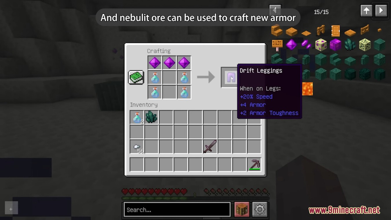 description_13 Enderscape Mod 1.19.2 - Novedades de Enderscape