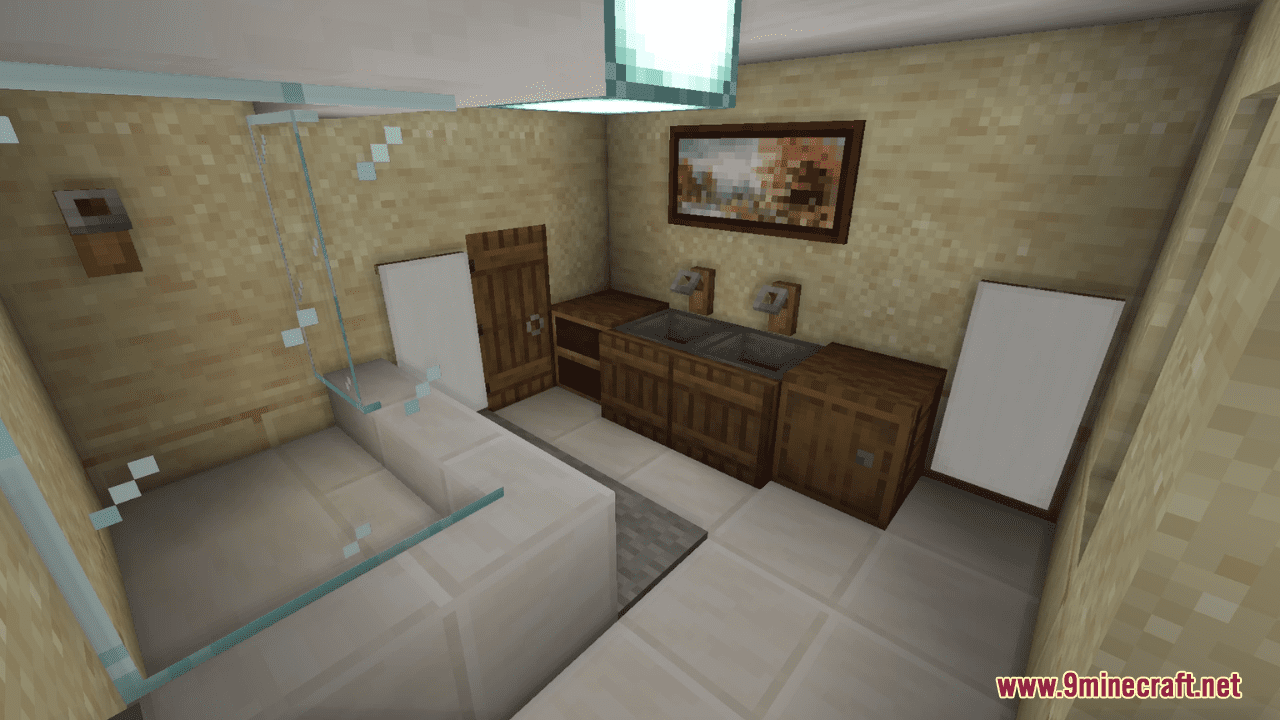 description_6 Карта уютных вилл на воде (1.20.4, 1.19.4) - Island Serenity