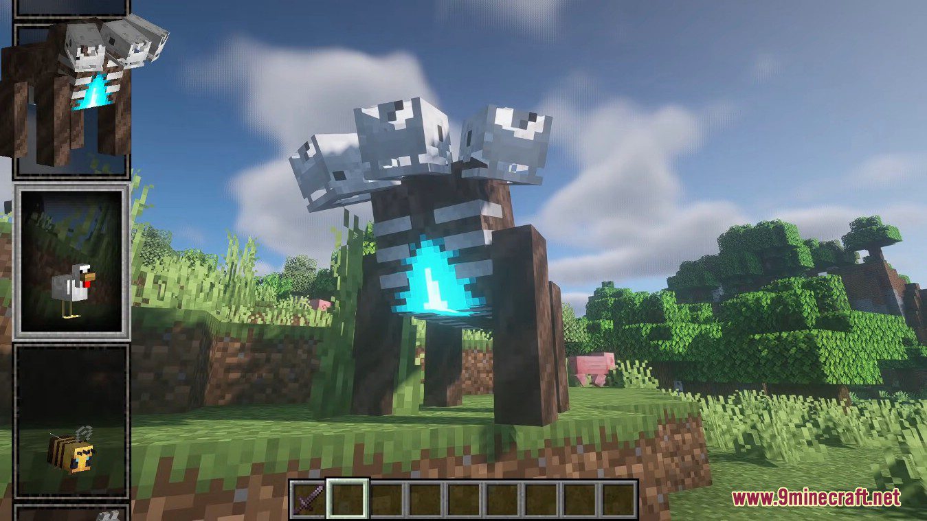 description_0 Budschie's Morph Mod 1.18.2 - Fly like a bee!