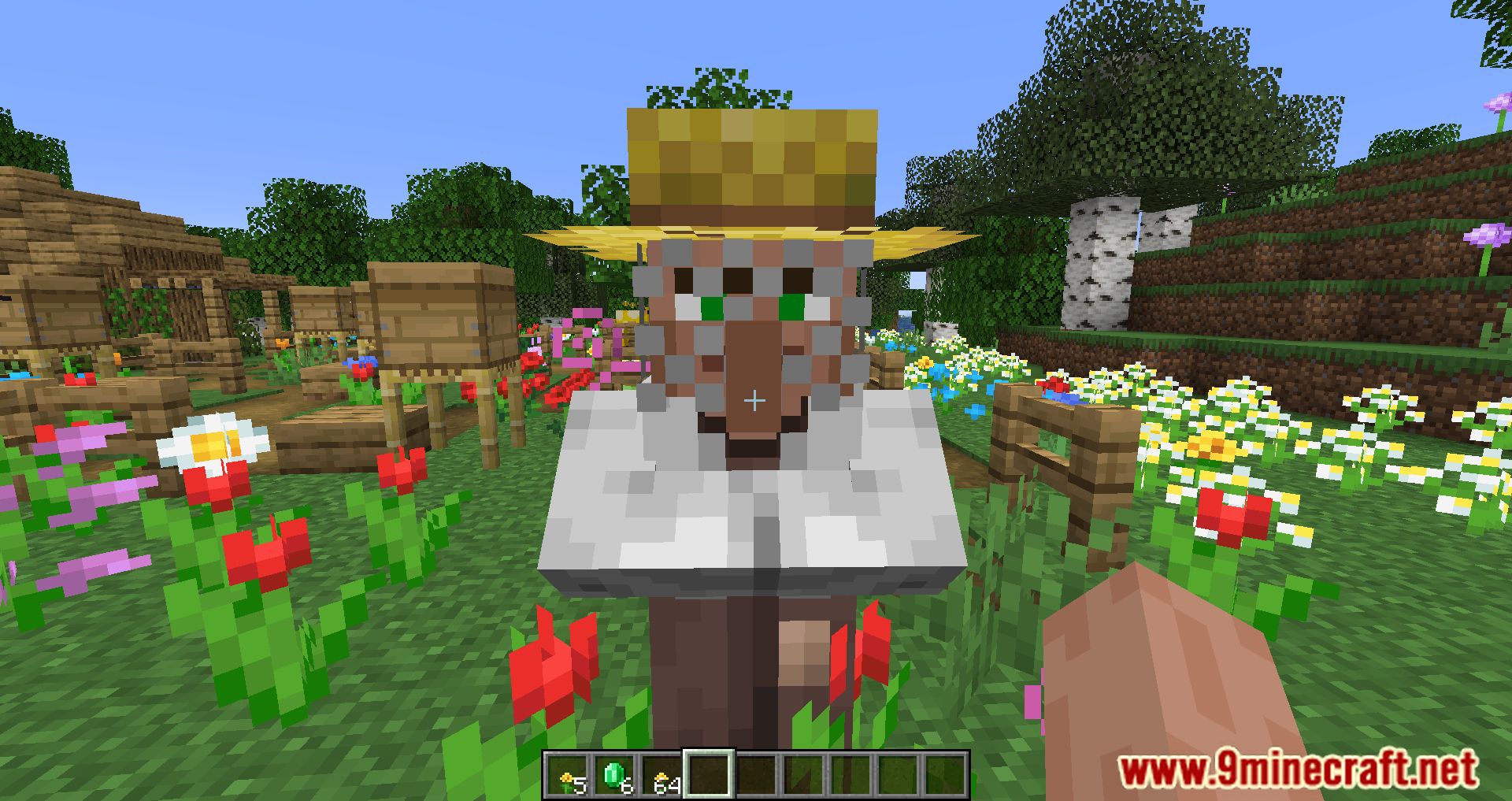 description_10 Beekeeper Hut Mod (1.20.4) - дополнение для Friends & Foes Mod