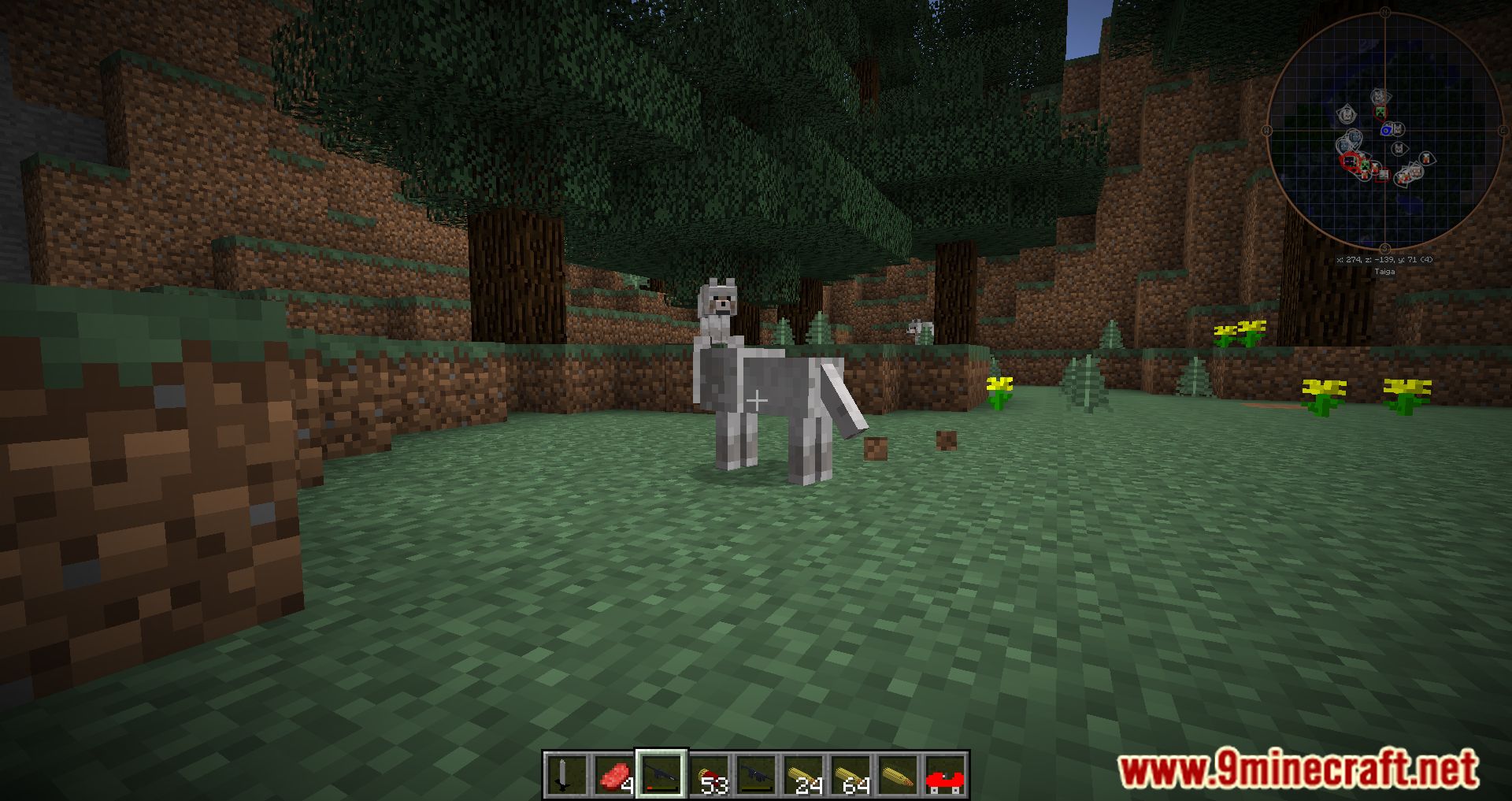 description_12 Guns, Cars, and Morph Modpack (1.7.10) - перестрелки, гонки и веселье