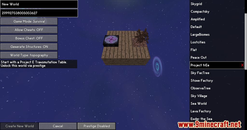 description_1 SkyFactory 4 Modpack (1.12.2) - supervivencia en un universo sin fin.