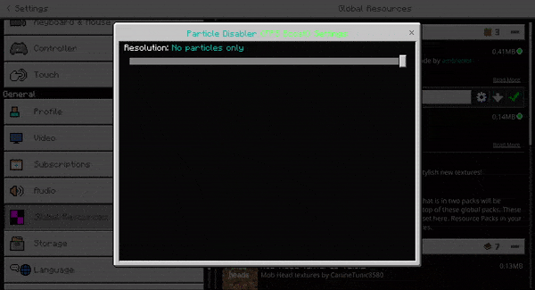 image 5 for Disable Particles and Flipbook (1.20) - Texture Pack FPS Boost